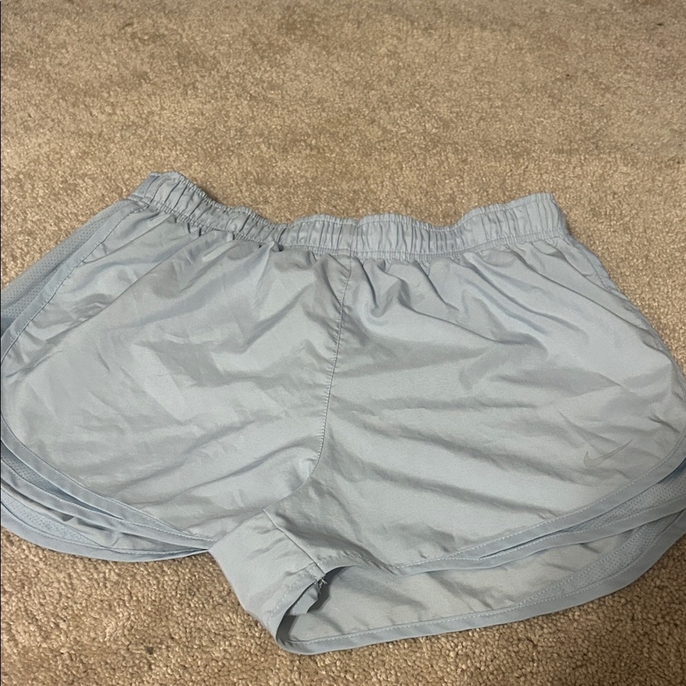 Nike Women's Athletic Shorts in Light Gray